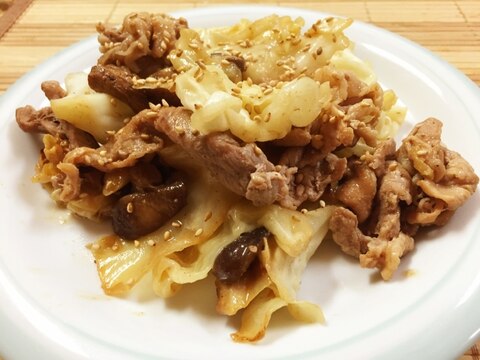 回鍋肉風！豚肉とキャベツの甘味噌炒め